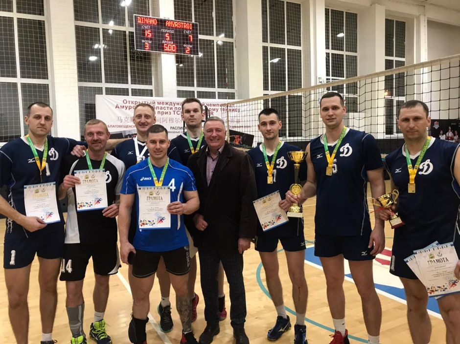 Волейболисты «Динамо» стали победителями волейбольного турнира памяти А. Мельникова