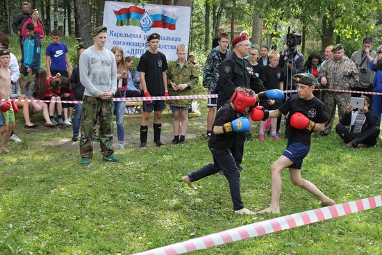 Карелия. Спортивно-патриотический фестиваль в лагере «Старт»