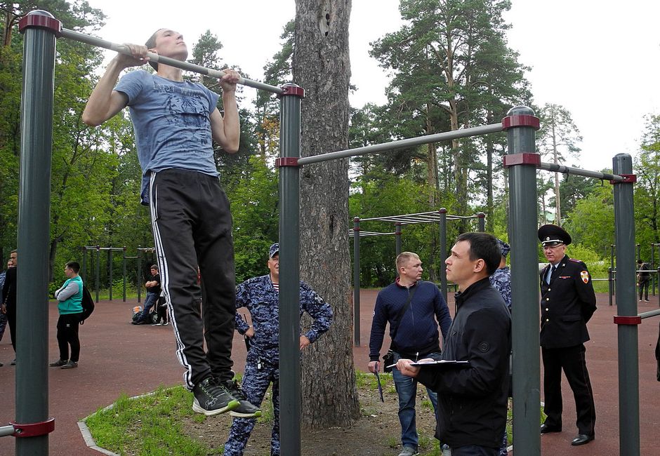День физкультурника отметили спортивным праздником в Управлении Росгвардии по Республике Татарстан