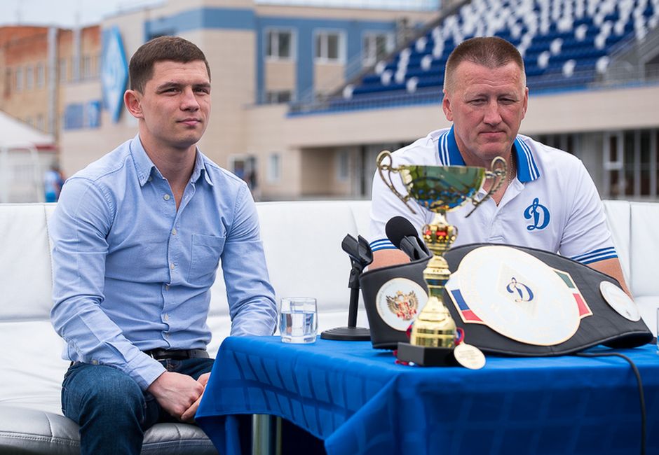 В Удмуртии прошла пресс-конференция на обновленном стадионе «Динамо»