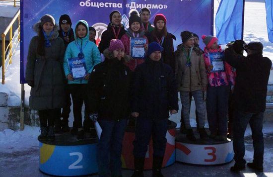 Динамовцы Удмуртии приняли участие в Фестивале зимних видов спорта «Юный динамовец»