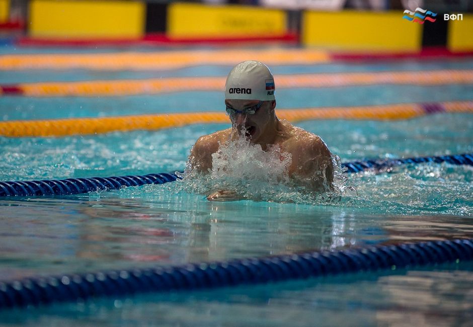 Выступление красноярских спортсменов на чемпионате России по плаванию