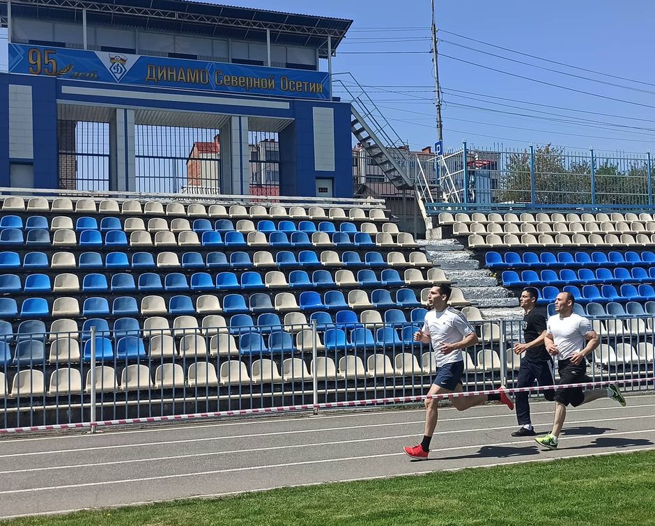 Северная Осетия. На стадионе «Динамо» состоялся чемпионат по легкой атлетике