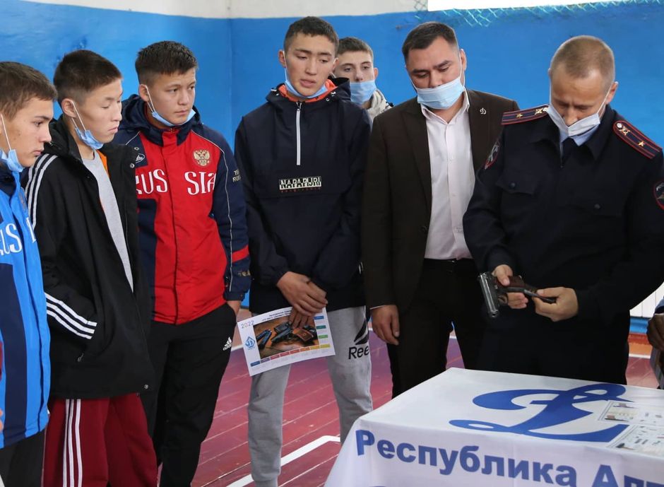 В Республике Алтай прошел урок для учащихся кадетских классов