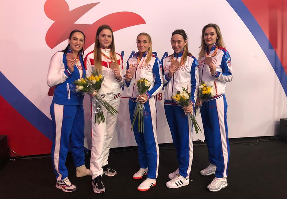 В составе женской сборной России по тхэквондо приняла участие  динамовская спортсменка из Набережных Челнов
