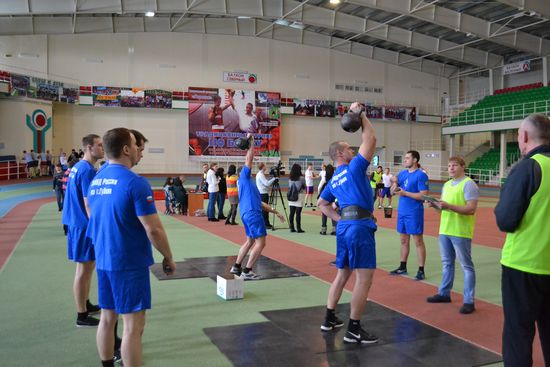 Белгородские динамовцы отметили День защитника Отечества спортивными состязаниями