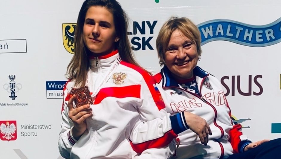 Анастасия Шадах — бронзовый призер чемпионата Европы по стрельбе