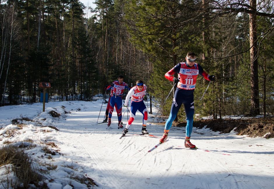 Тамбов. Лыжный марафон «Трасса мужества»
