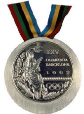 XXV Летние Олимпийские игры - Серебряная медаль