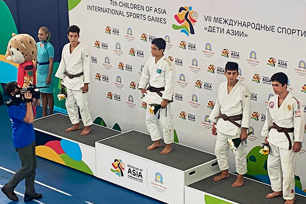 Юный динамовец завоевал серебряная медаль на VII Международных спортивных играх «Дети Азии»