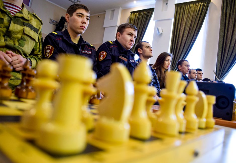 В Казани завершился чемпионат Управления Росгвардии по Республике Татарстан по шахматам