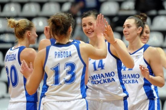 Баскетболистки «Динамо» (Москва) повели в четвертьфинальной серии против «Чеваката» (Вологда)