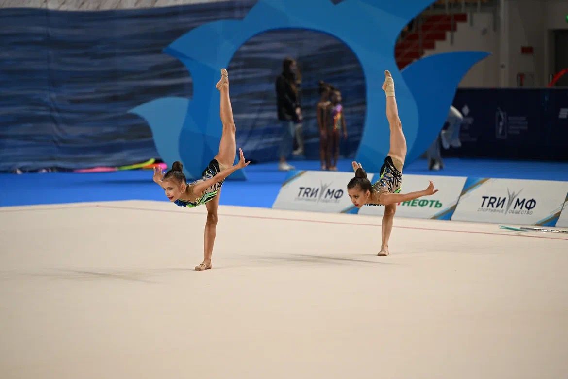 Юные динамовки успешно выступили на всероссийских соревнованиях по  художественной гимнастике «I Школьная Лига России 2023»