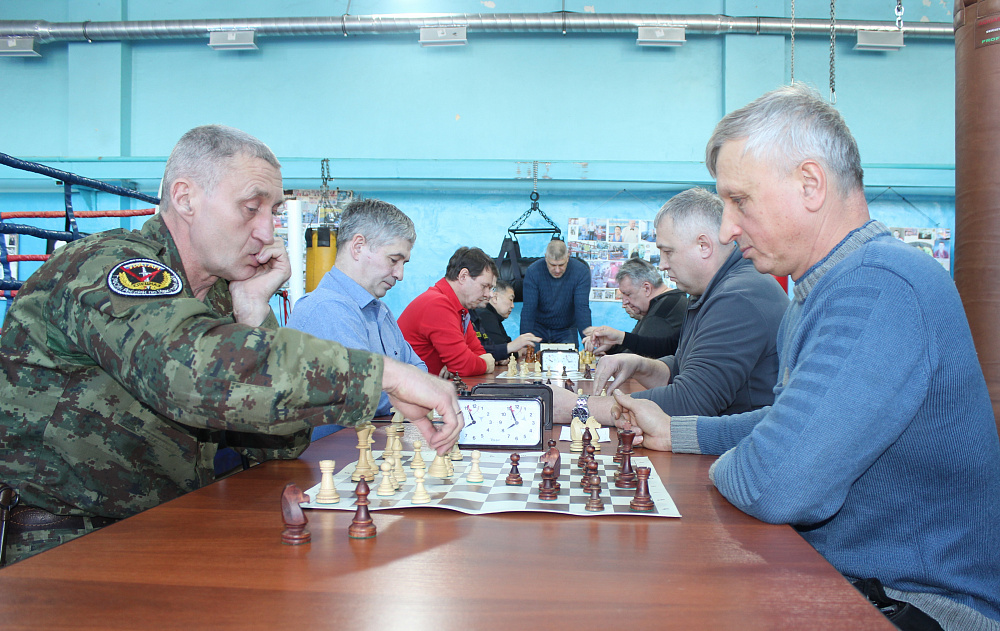 В Иркутске прошел турнир «Динамо» по шахматам среди ветеранов