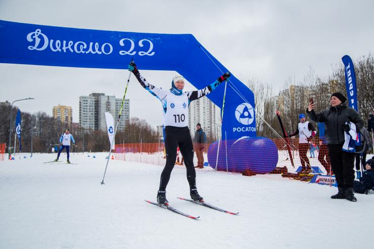 Соревнования по лыжным гонкам дали старт спартакиаде РОО «Динамо» № 22  