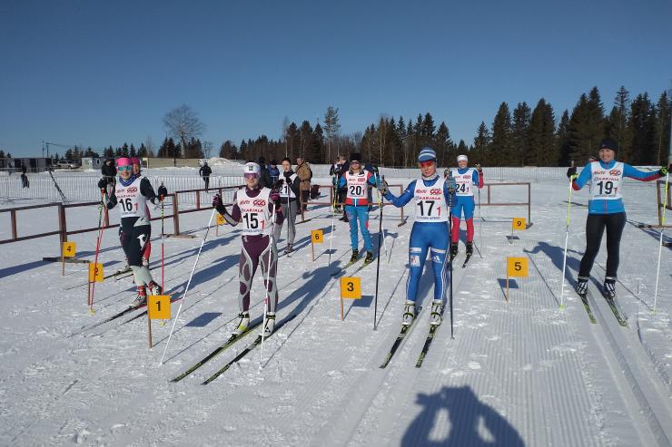 В Петрозаводске прошел чемпионат «Динамо» по зимнему служебному двоеборью и лыжным гонкам