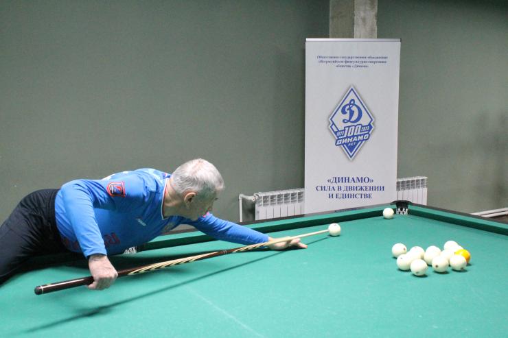 В Саранске завершился турнир «Динамо» по русскому бильярду среди ветеранов 