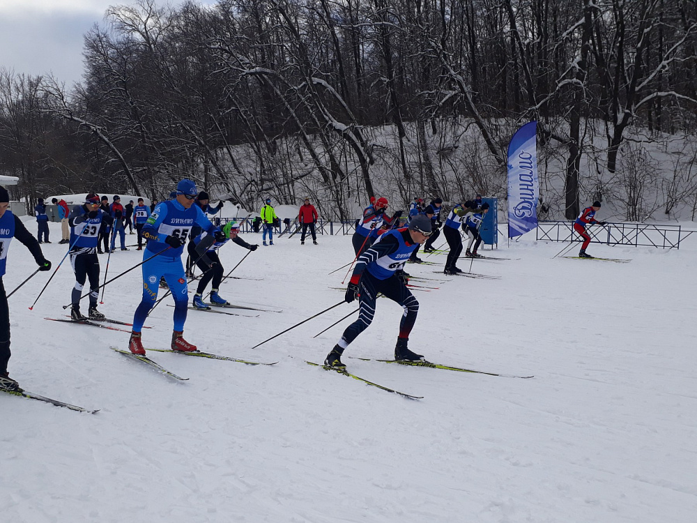 В Самаре состоялся чемпионат «Динамо» по лыжным гонкам 
