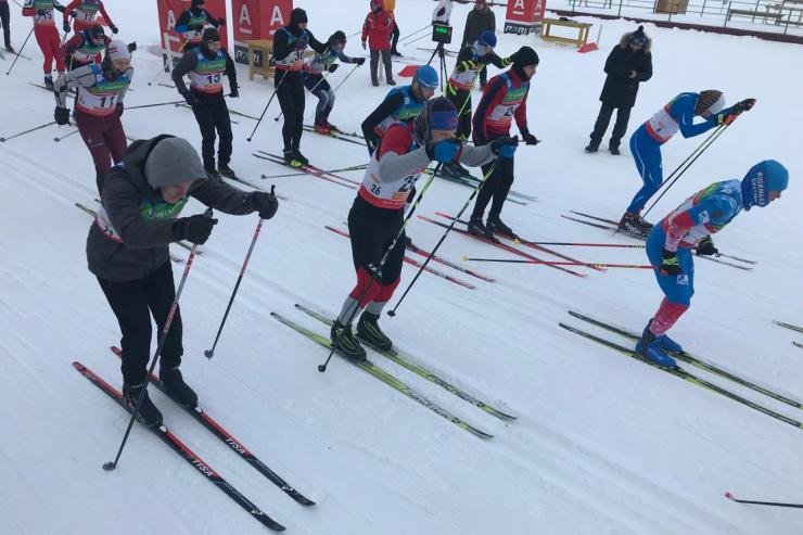 В Уфе прошел чемпионат «Динамо» по лыжным гонкам и служебному двоеборью
