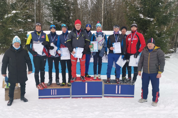 В Кирово-Чепецке прошла динамовская эстафета по лыжным гонкам 