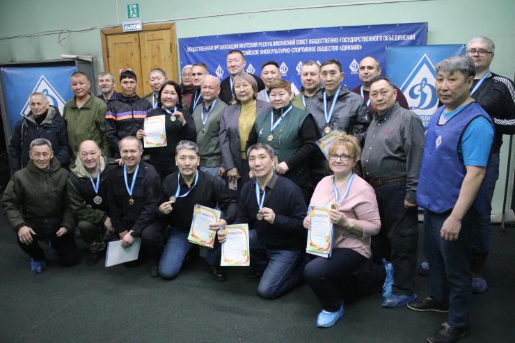 В Якутске состоялся чемпионат «Динамо» по стрельбе из ПМ среди ветеранских организаций