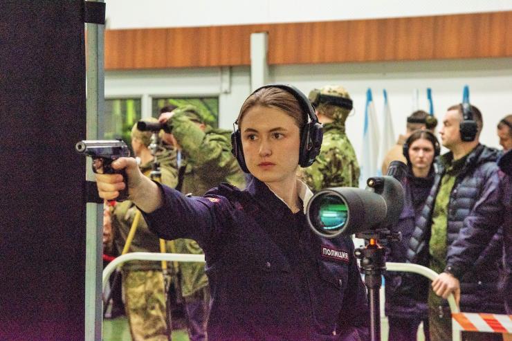 В Краснодаре состоялись динамовские соревнования по стрельбе из БРСО
