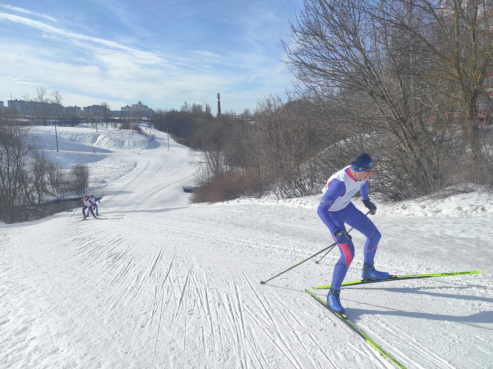 В Липецке состоялся чемпионат «Динамо» по лыжным гонкам 