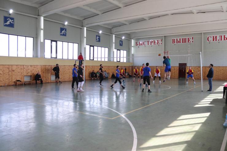 В Грозном завершился чемпионат «Динамо» по волейболу