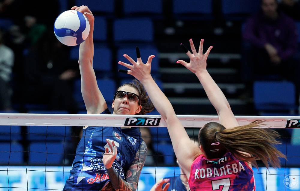 «Динамо-Ак Барс» выиграло у «Тулицы» в женской Суперлиге по волейболу  