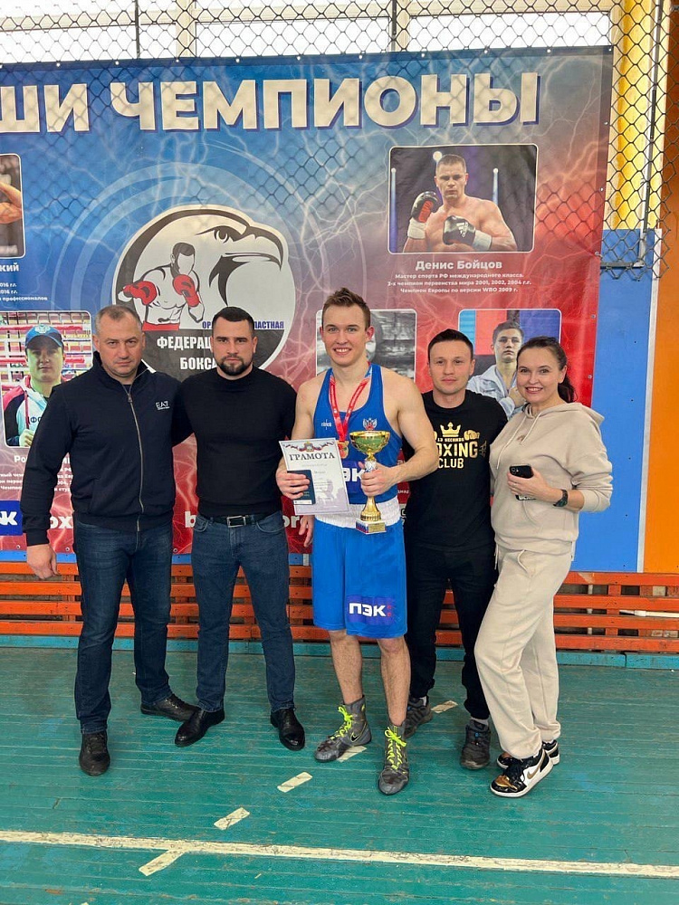 Курский динамовец — победитель ЦФО по боксу среди юниоров