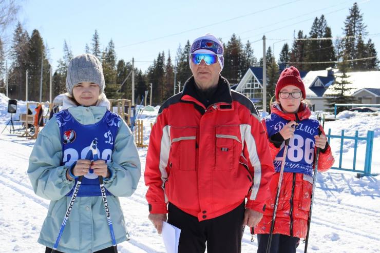 Удмуртия. При поддержке республиканского «Динамо» состоялись соревнования по лыжным гонкам среди детей Якшур-Бодьинской школы-интерната