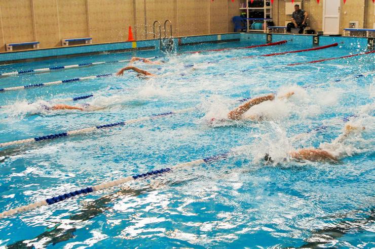 В Краснодаре прошли динамовские соревнования по плаванию