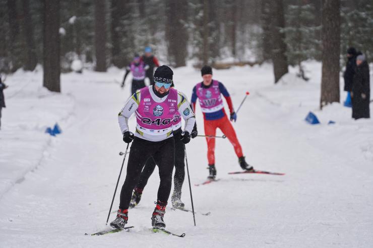 Татарстанские динамовцы приняли участие во Всероссийском лыжном марафоне 