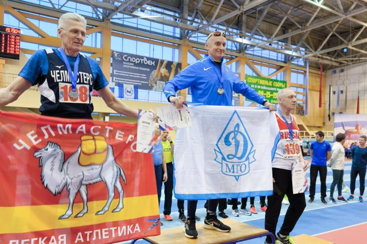 Московские динамовцы успешно выступили на чемпионате России по легкой атлетике в категории «Мастерс»