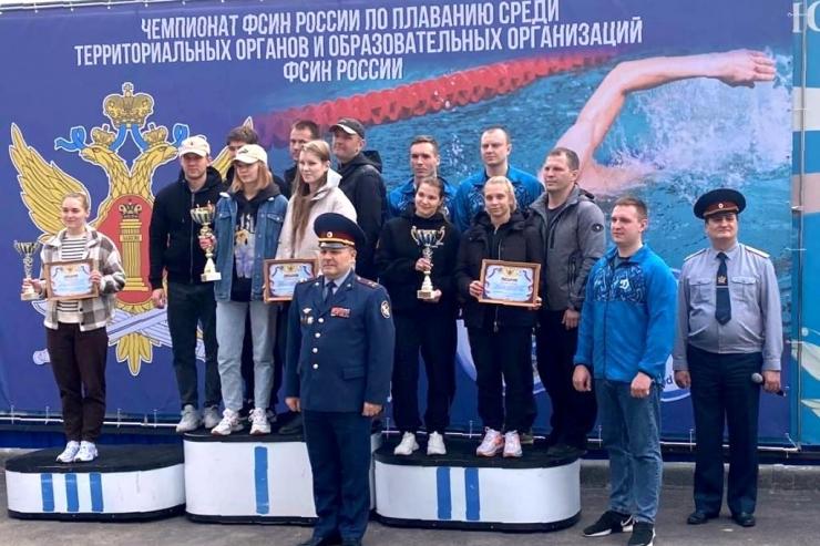 Сборная УФСИН России по Мурманской области завоевала серебро на чемпионате ФСИН России по плаванию