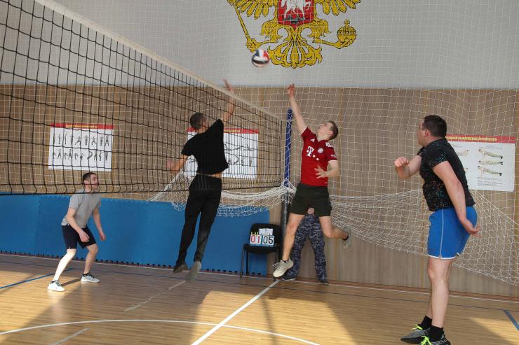 В Управлении Росгвардии по Татарстану состоялся турнир по волейболу
