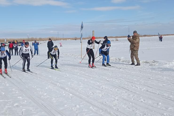 В Якутске состоялись динамовские соревнования по лыжным гонкам среди ветеранов