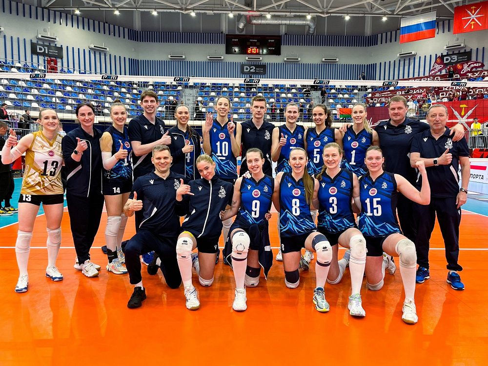Волейболистки «Динамо-Метар» уверенно обыграли «Тулицу» в матче за 5–8-е места Суперлиги