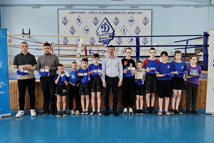 В Красноярске состоялся прием молодых спортсменов в коллектив «Юный динамовец»