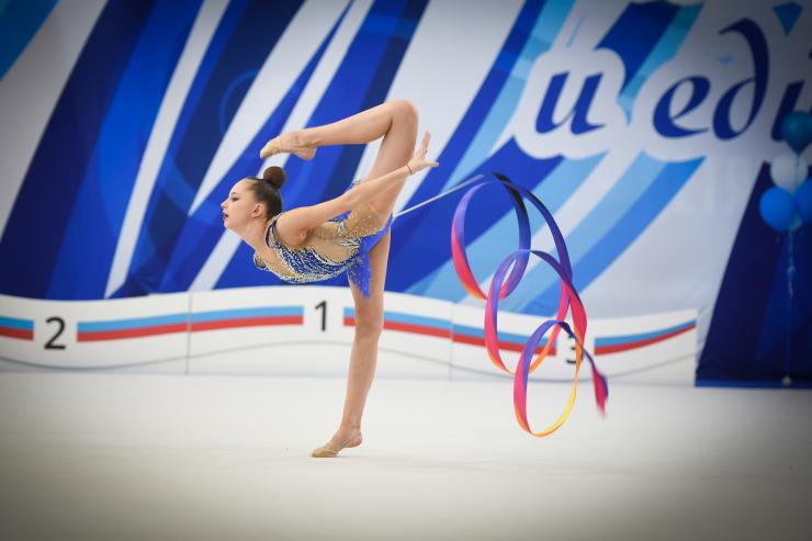 В Петрозаводске прошли соревнования по художественной гимнастике на призы Общества «Динамо»