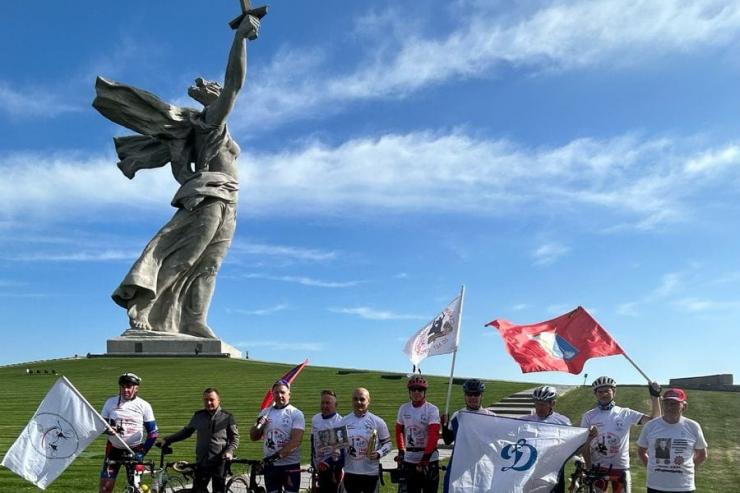 В Волгограде стартовал X юбилейный велопробег «Сталинград-Севастополь», посвященный 100-летию регионального «Динамо» 