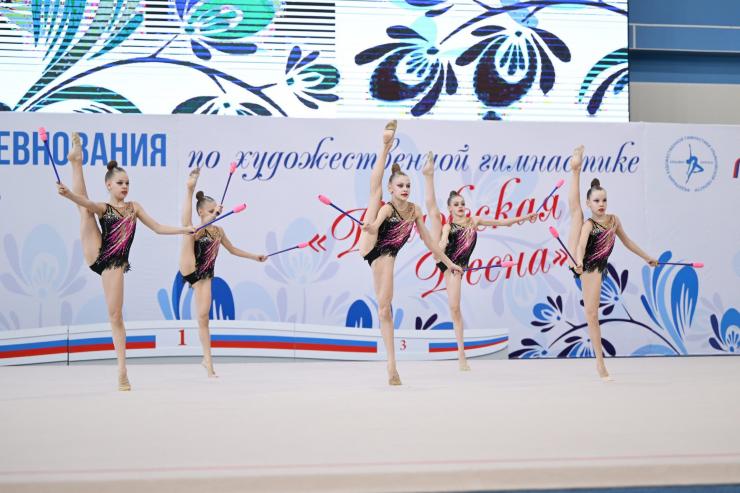 Омские гимнастки завоевали серебро на всероссийских соревнованиях Общества «Динамо»