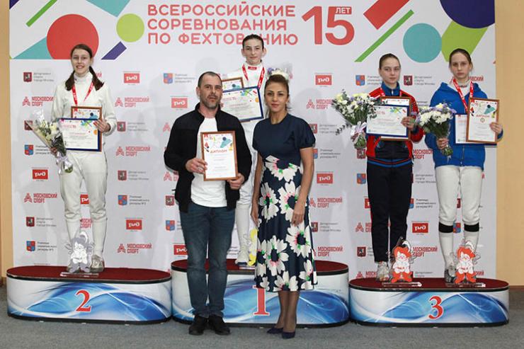 Московская динамовка завоевала бронзу всероссийских соревнований на призы двукратной олимпийской чемпионки Карины Азнавурян