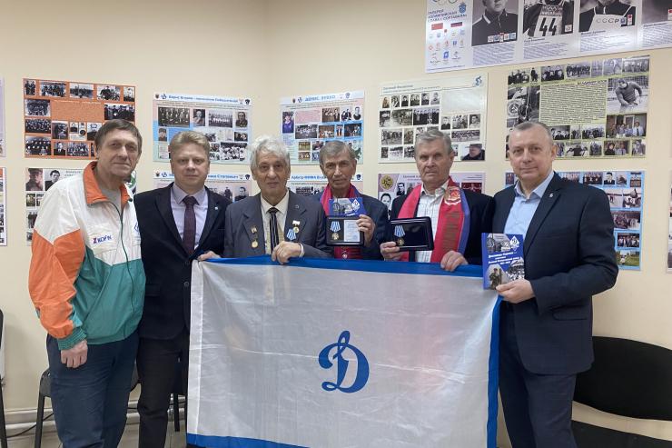 В Петрозаводске ветеранов динамовского спорта поздравили с днем рождения Общества «Динамо»