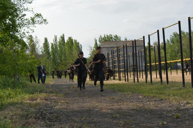 В Астрахани состоялась военизированная эстафета