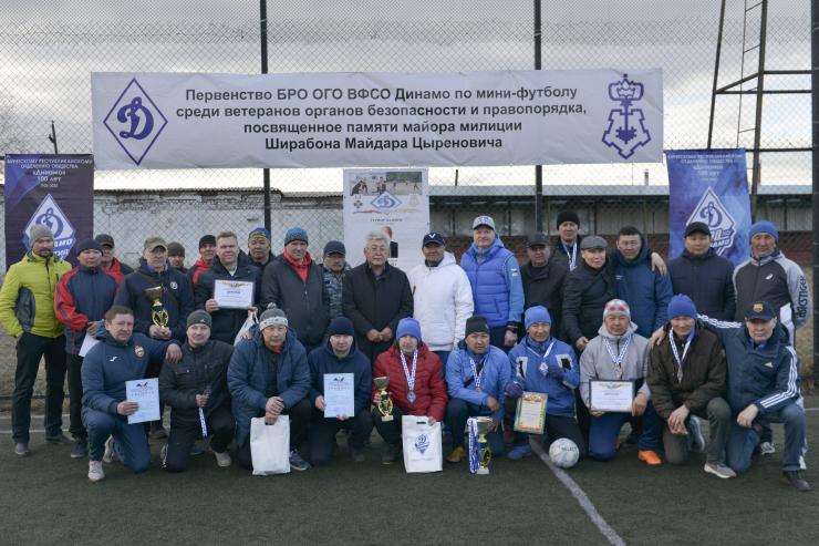 В Улан-Удэ завершился чемпионат «Динамо» по мини-футболу среди ветеранов