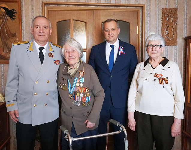 Руководство Общества «Динамо» поздравило ветеранов Великой Отечественной войны с 79-й годовщиной Великой Победы