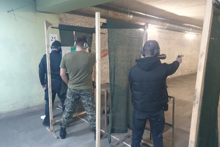 В Ульяновске состоялись динамовские соревнования по стрельбе из пистолета Макарова 	