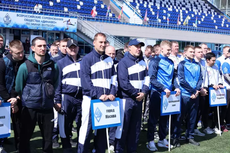 В Ижевске состоялось открытие Всероссийских соревнований Общества «Динамо» по мини-футболу