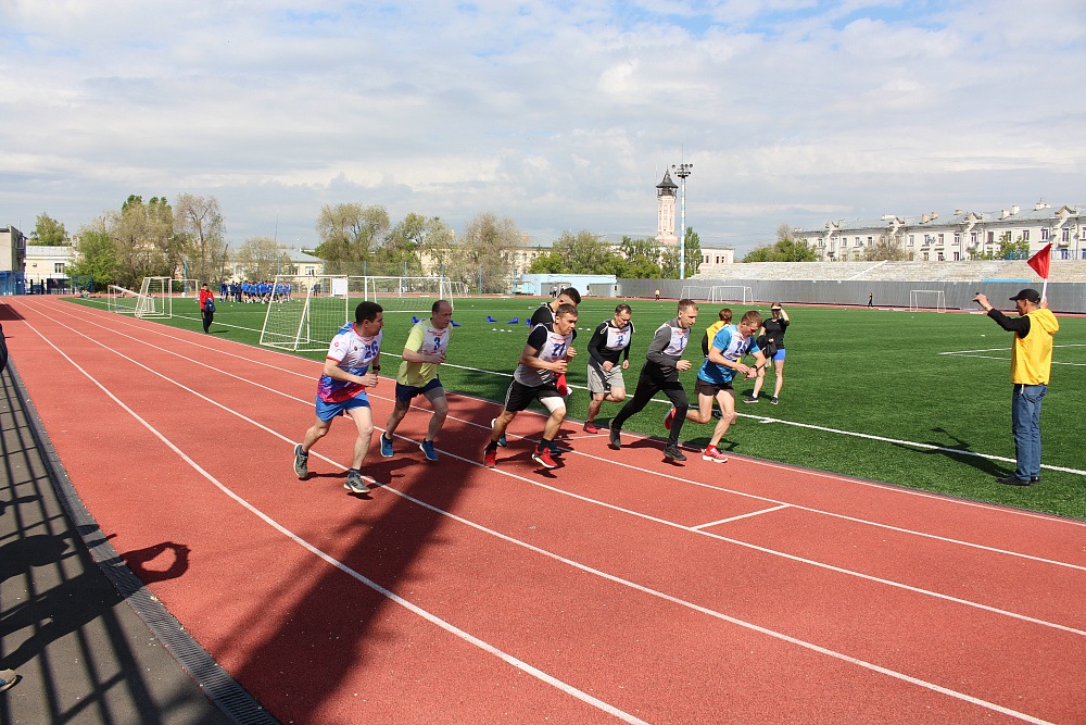 В Оренбурге завершились динамовские соревнования по легкой атлетике 